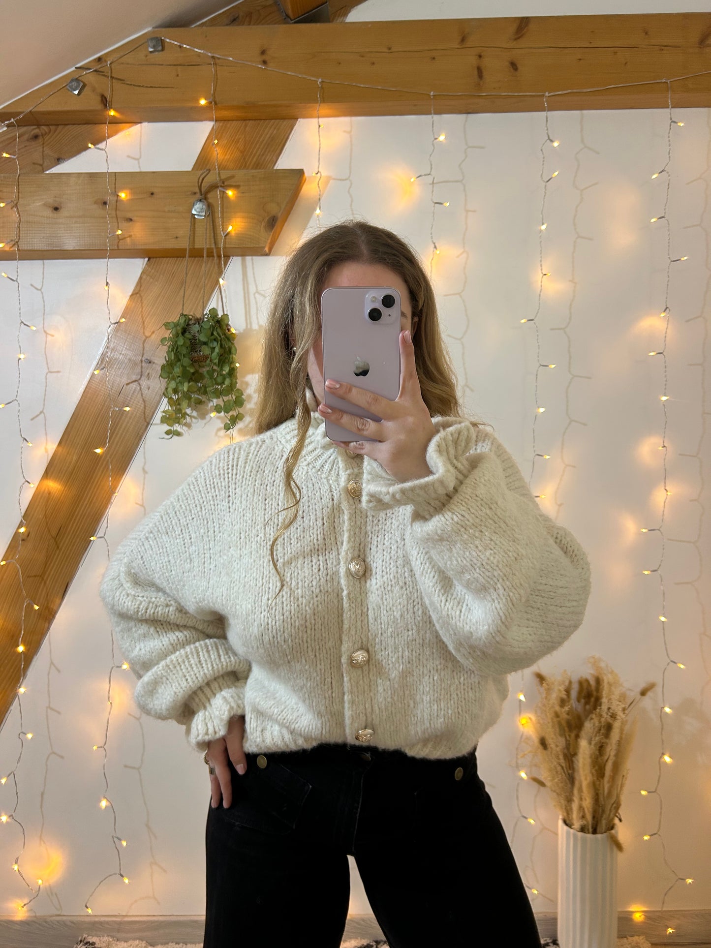 Cardigan Heloa crème