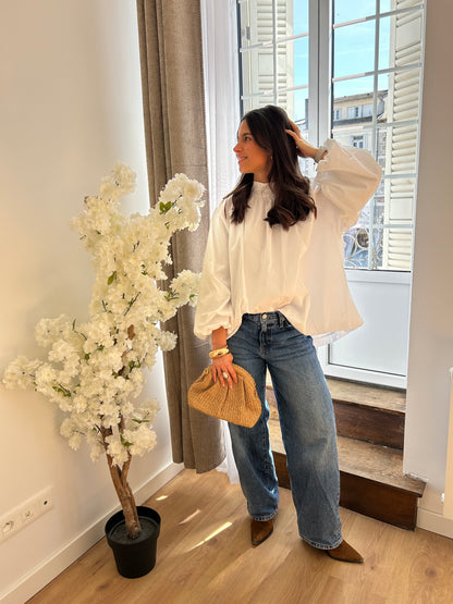 Blouse Clara blanche